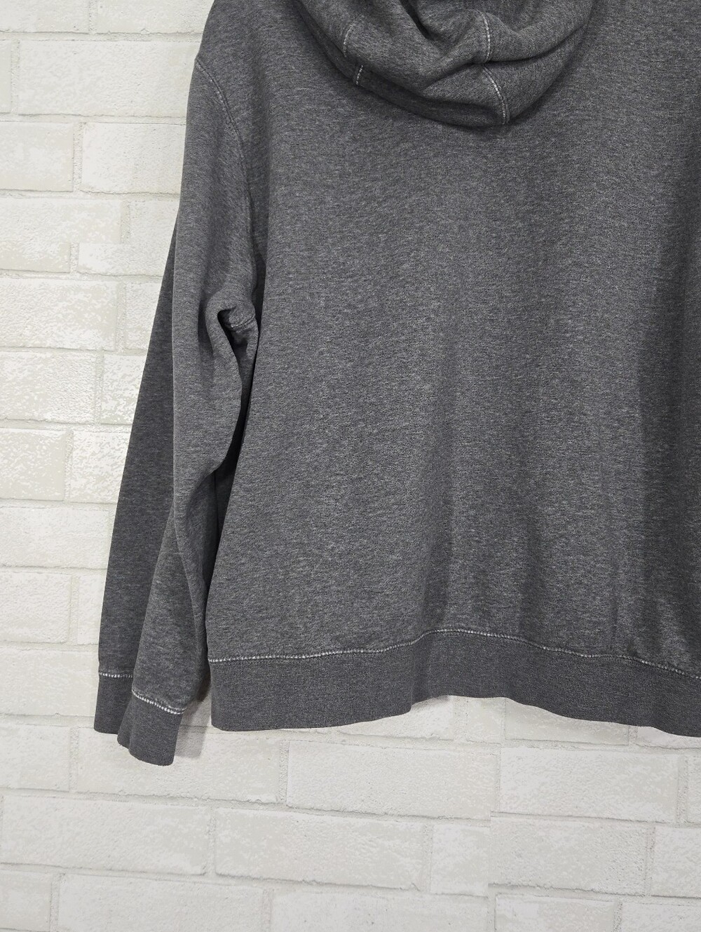 NIKE plain gray hooded sweatshirt - Picture 11 of 13